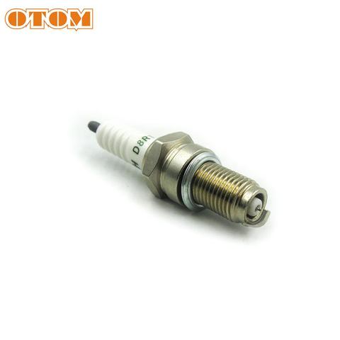 OTOM Motorcycle Parts Spark Plug For ZONGSHEN NC450 Engine NC RX4 ZS194MQ 450cc KAYO K6 T6 Motoland BSE VENTO Asiawing Xmoto ► Photo 1/6