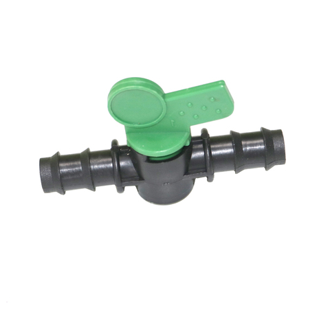 5 Pcs New Valve With Double Barb Irrigation Water Flow Control Hose Connection Size 13mm Used To Homebrew Drip Irrigation System ► Photo 1/6