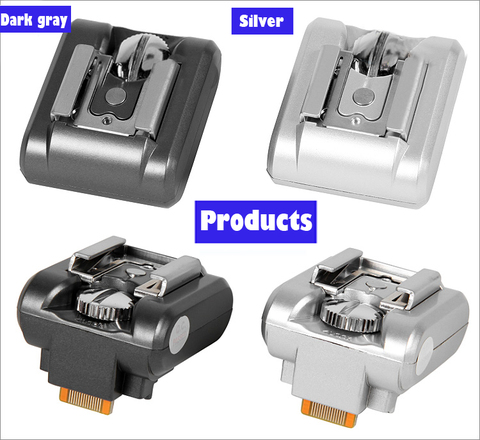 Hot Shoe Adapter Converter For Sony NEX E mount NEX-3 NEX-5 NEX-5N Camera Radio Flash Trigger camera ► Photo 1/4