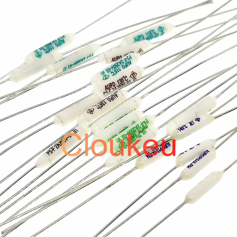 Temperature fuse JET RF AUPO 1A 2A 3A 5A 250V P0/P1/P2/P3/P4/P5/P7/P12-F ► Photo 1/6