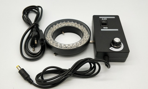 Best Adjustable 6500K 110V-240V Stereo Microscope LED Ring Light illuminator Lamp ► Photo 1/5