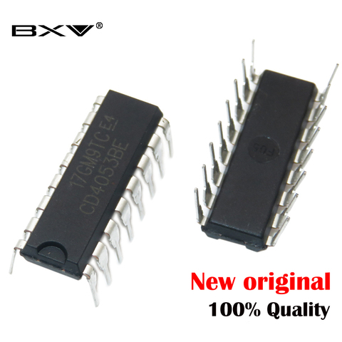 (10piece)NEW CD4053BE DIP16 CD4053 DIP 4053BE DIP-16 ► Photo 1/1