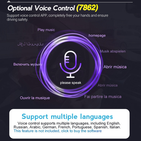 This link for add 7862 System Voice control software fee ► Photo 1/1