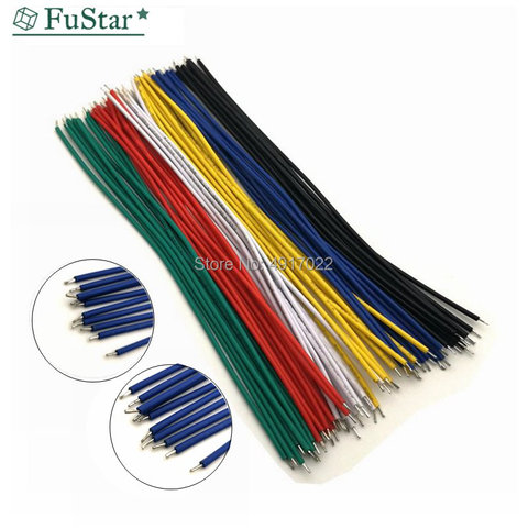 100PCS/LOT Tin-Plated Breadboard PCB Solder Cable 24AWG 8cm Fly Jumper Wire Cable Tin Conductor Wires 1007-24AWG Connector Wire ► Photo 1/6