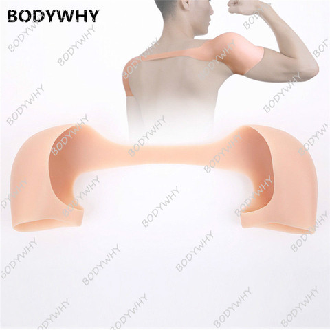 2022 Shoulder Muscle Push-up Soft Silicone Solid Pads Enhancer Shoulder 500g For Men Styles Stronger Cosplay Men's Body Shaper ► Photo 1/6