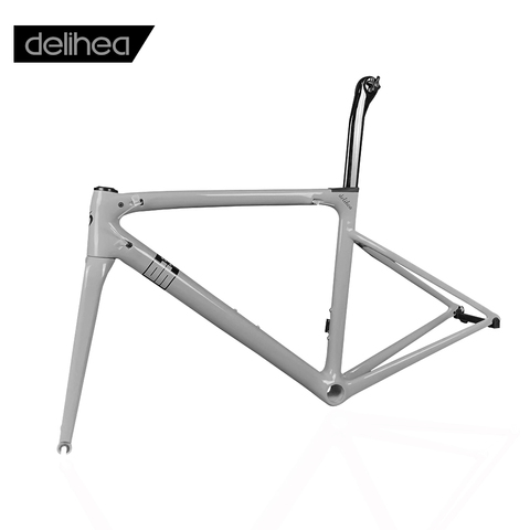 DELIHEA 2022 T800 Rim Brake/Disc Brake Carbon Road Bike Frame BarbonFibre Racing Bicycle Frameset ► Photo 1/1