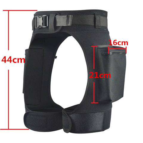 TSMC Neoprene Wetsuit Tech Shorts Submersible Load Weight Pocket Leg Thigh Pants Bandage Pant Scuba Diving Equipment Accessories ► Photo 1/6