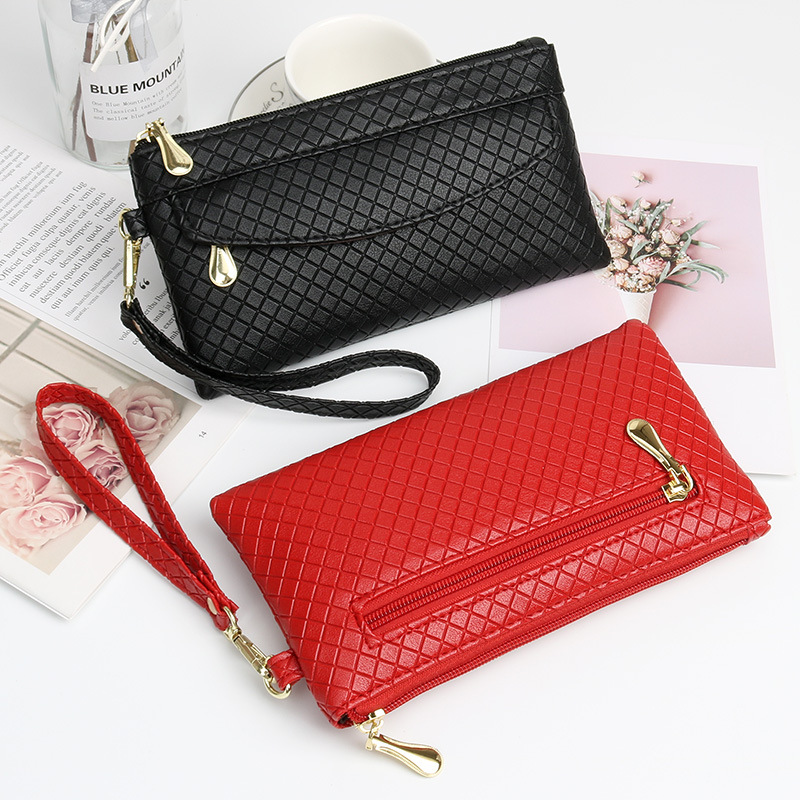Fashion Women Wallets Crocodile Zip Coin Purse Small Wallet for Ladies Leather