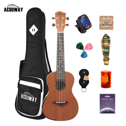 Acouway Ukulele concert Soprano tenor ukulele 21