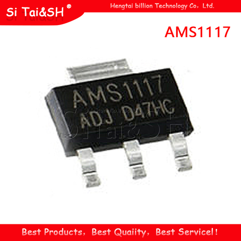 50pcs AMS1117-5.0 LD1117 LM1117 5.0V 5V SOT223 SMD New original ► Photo 1/1