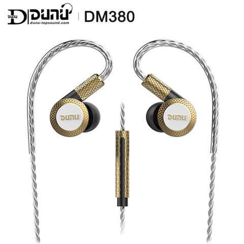 DUNU DM380 Linearlayout Triple Titanium Diaphragm Driver In-ear Earphone HiFi Active Crossover with MIC/3 buttons Easily Driven ► Photo 1/6