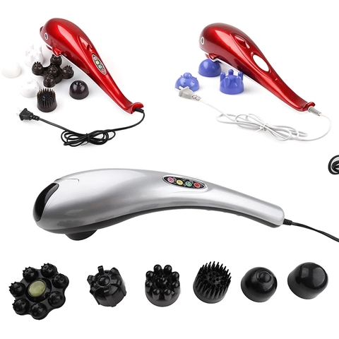 Electric Dolphin Massager Back Massage Hammer Vibration Infrared Stick Roller Cervical Body Massage ► Photo 1/6