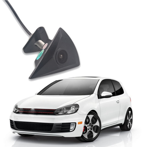 Car CCD Front View Camera for VW GOLF MK4 MK5 MK6 for GTI for touran caddy amarok ► Photo 1/6