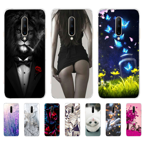 For Oneplus 7T Case Silicone Soft TPU Phone Cover For One plus 7 pro 6T  cases oneplus 7 oneplus 6T  Clear Coque ► Photo 1/6