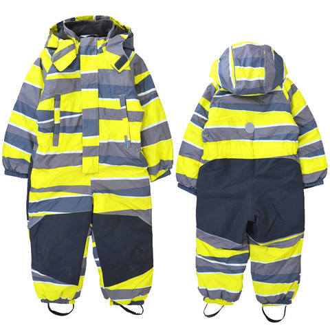 Children's winter outdoor jumpsuit ski suit windproof snow and water plus velvet ski jumpsuit ► Photo 1/6