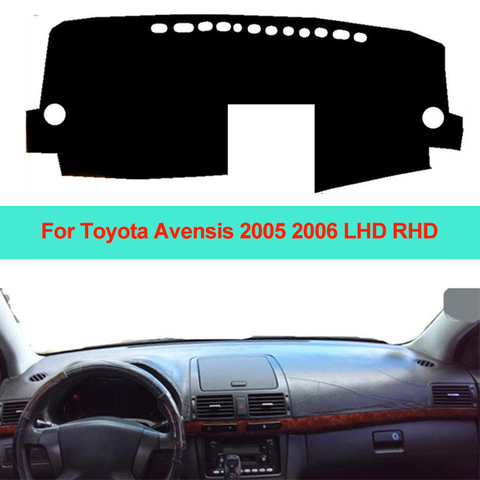 Car Inner Dashboard Cover Dash Mat Carpet Cushion Sun Shade Dash Board Pad For Toyota Avensis 2005 2006 LHD RHD Car Styling ► Photo 1/6