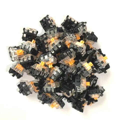 Gateron Optical Yellow Switches Optical Speed Wholesales Switches For SK61 SK64 GK61 GK61 Optical Keyboard ► Photo 1/6