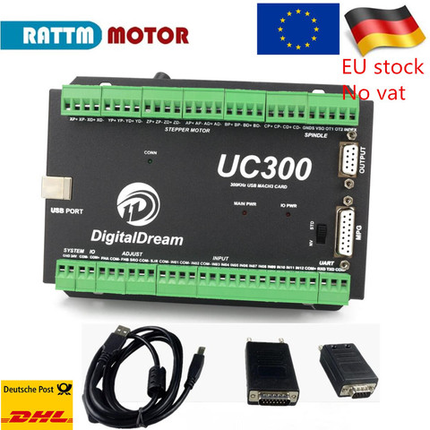 USB Mach3 CNC Controller UC300 NVUM upgrade 3 / 4 / 5 / 6 Axis motion Control Card for CNC milling machine ► Photo 1/6