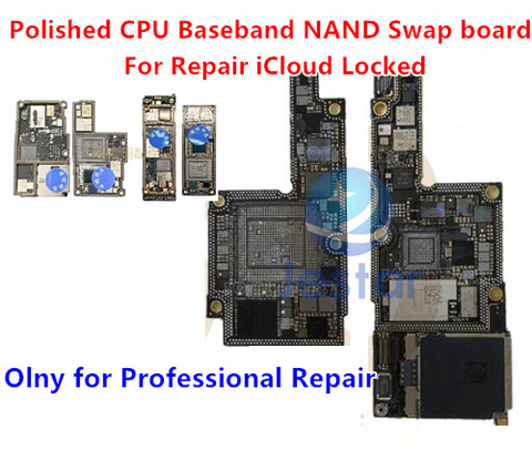 For iPhone X XS XSMax XR 11 SE2 11PRO/MAX Swap Mainboard Remove CPU Baseband NAND  Repair ► Photo 1/2