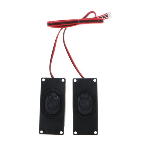 2Pcs 3070 Advertising LCD TV Speakers Loudspeaker 4 Ohm 3W Rectangle Speaker New  ► Photo 1/6