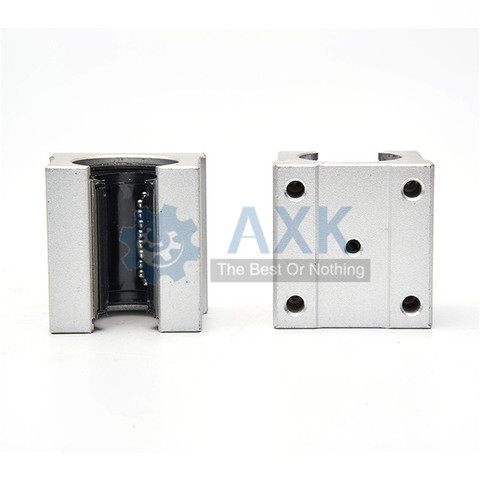 2PCS SBR10UU SBR12UU SBR13UU SBR16UU SBR20UU SBR25UU SBR30UU linear Ball Bearing Block open type  CNC Router SBR linear guide ► Photo 1/6