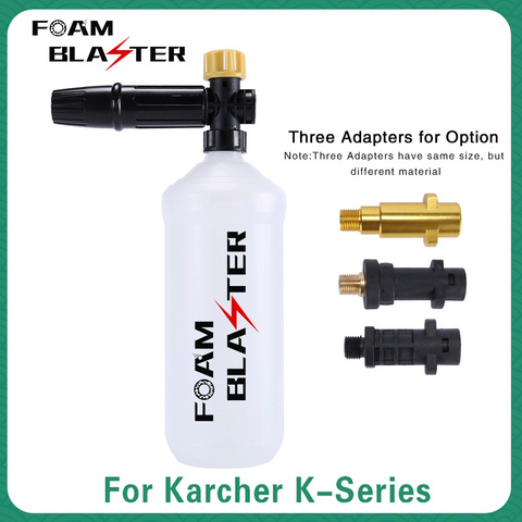 Pressure Washer Snow Foam Lance For Karcher K High Pressure Foam Gun Cannon Soap Foamer Nozzle Car Clean Foam Wash Soap Sprayer ► Photo 1/6