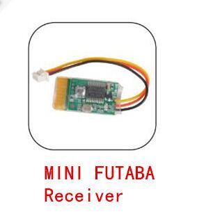 mini futaba receiver Board for C119  RC Helicopter  Spare Parts  Accessories can fit for  XK X4,X6 ,Flybarless  transmitter ► Photo 1/1