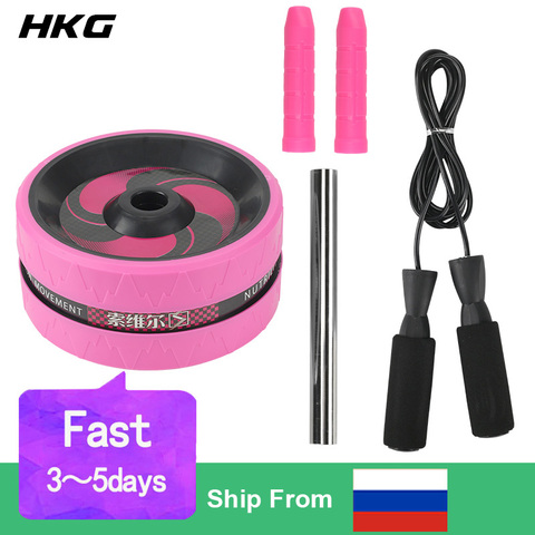 2 in 1 Ab Roller&Jump Rope No Noise Abdominal Wheel with Mat For Men and Women Exercise at Home Gym Fitness Equipment ► Photo 1/6