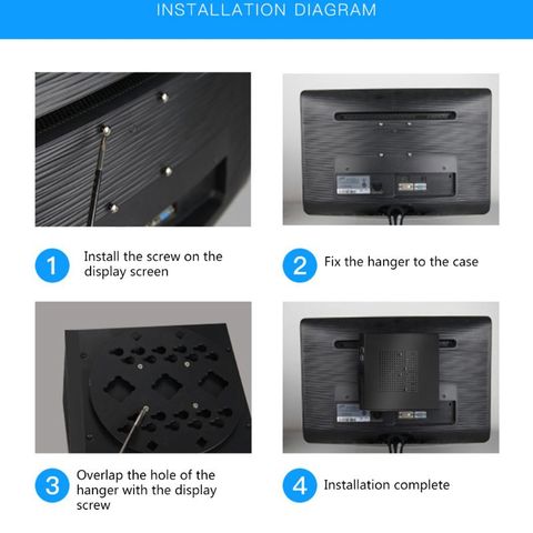 Power Supply Home Office Host Enclosure HTPC Computer Case PC Chassis Mini ITX Dropship ► Photo 1/6