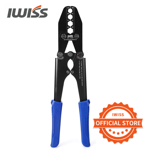 IWISS IWS-1040S Crimping pliers wire Cable Crimper for Copper Cable Lugs Work for 1/0,2/0,3/0,4/0AWG crimping tools ► Photo 1/6