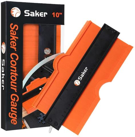 Saker Contour Gauge Profile Tool- Adjustable Lock -Precisely Copy Irregular Shape Duplicator for DIY Handyman, Construction ► Photo 1/6