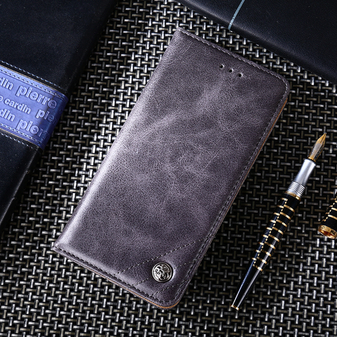 Leather Flip Wallet Case for xiaomi Mi A1 A2 A3 6 8 9 10 Lite SE 9T Pocophone F1 Mi A3 Mi8 Mi9 MIX2 MIX3 Soft TPU Phone Cover ► Photo 1/6