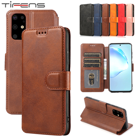 Wallet Leather Case For Samsung A51 A71 A81 A91 A21S A31 A41 EU S20 S10 Note 10 20 Ultra Lite Plus A10 A20 A30 A40 A50 A70 Cover ► Photo 1/6