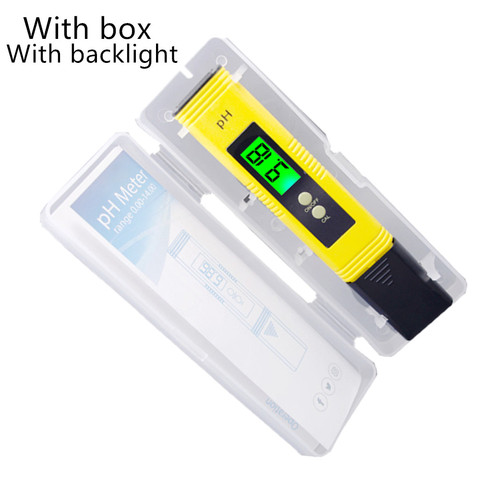 Digital PH Meter Acidity Tester Accuracy 0.01 PH Tester Aquarium Pool Water Quality Measure Wine Urine Automatic Calibration 22% ► Photo 1/6