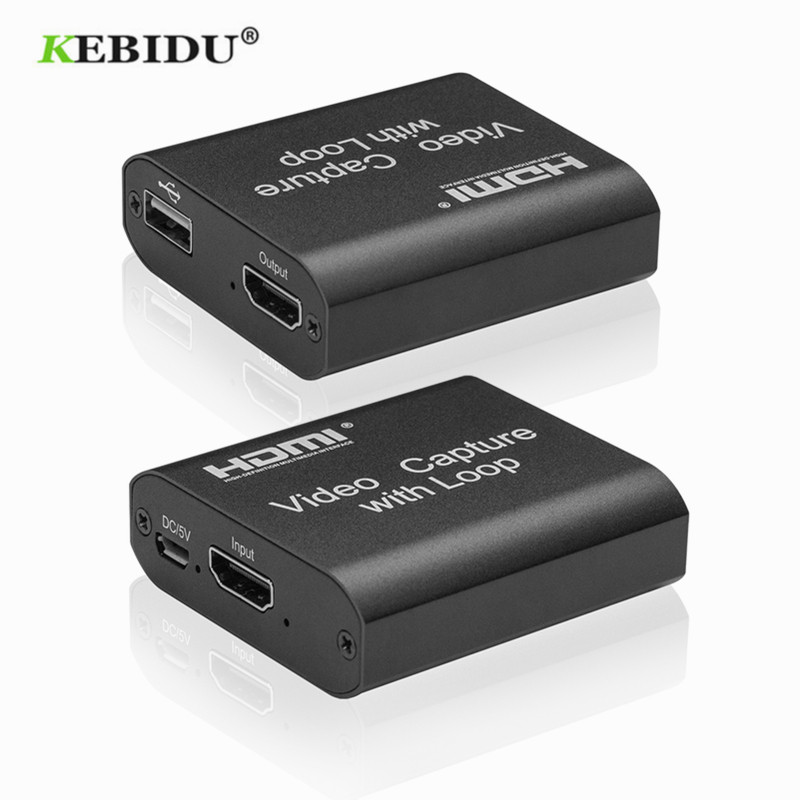 kebidumei HD 1080P 4K HDMI Video Capture Card for Streaming HDMI To USB 2.0 Video Capture Board Game Record - history & Review | AliExpress Seller - WS