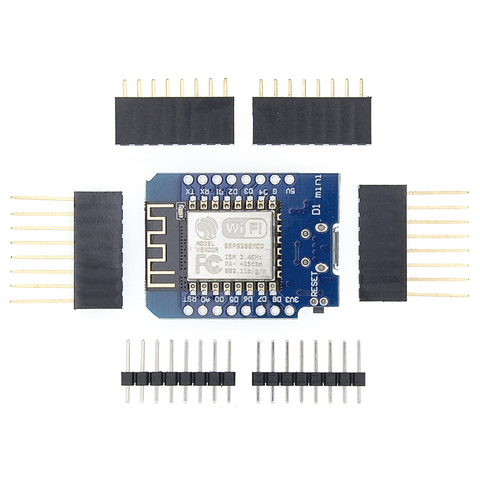 ESP8266 ESP-12F WeMos D1 Mini Module WiFi Development Board CH340G Micro USB 3.3V Based On ESP-8266EX 11 Digital Pin ► Photo 1/6