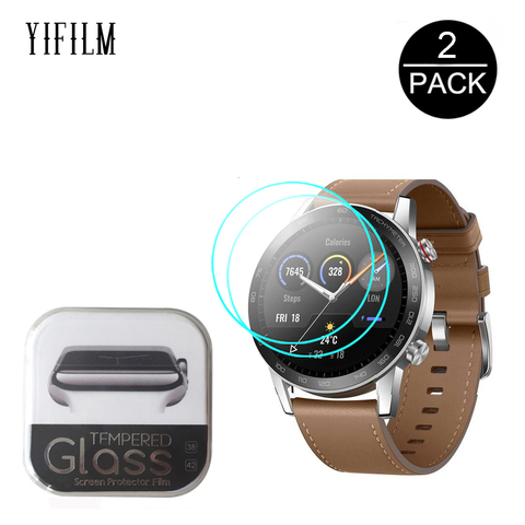 2.5D Tempered Glass Screen Protector For Huawei Honor Magic Watch 2 GT 2 GT2 42mm 46mm GS Pro Smartwatch Screen Protective Film ► Photo 1/6