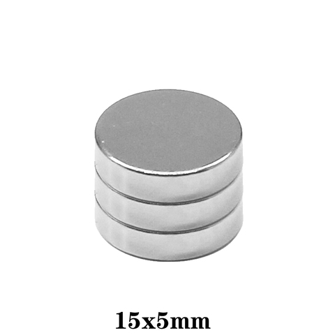 5/10/20/50/60pcs 15x5 SPowerful Strong Magnet disc Magnets 15mmx5mm Permanent Neodymium Magnets 15x5mm Round Magnet 15*5 ► Photo 1/6