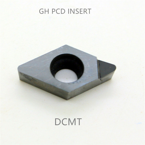 Diamond Dcmt 070204 aluminium cnc insert Dcmt11t304 external turning tool lathe for processing aluminium brass ► Photo 1/6