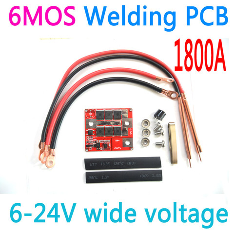 DIY 6V12V24V 6MOS Portable Battery Energy Storage Spot Welding Machine PCB Circuit Board Welding Equipment Spot Welder Pen ► Photo 1/6