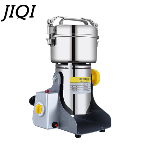 JIQI 3000W Martensitic stainless steel grinder Household Electric grain mill machine ultrafine grinding machine Powder maker ► Photo 1/1