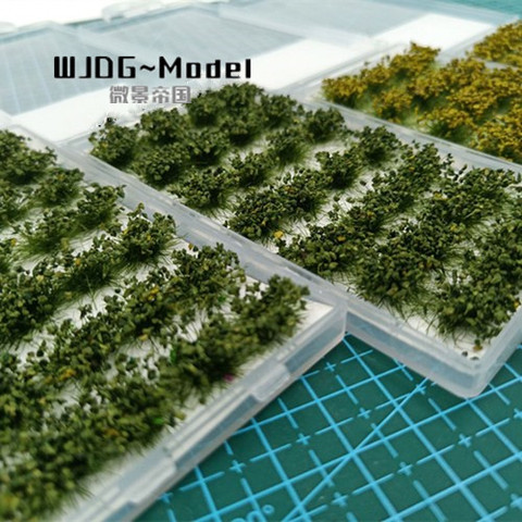 wikingub grass straw cocooning frame of military simulation model static field landscape building sand materials diy handmade ► Photo 1/3