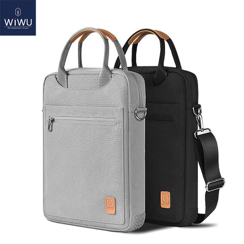 WiWU Laptop Bag for MacBook Pro 13 A2338 Air 13 A2337 2022 M1 Chip Waterproof Shoulder Bag for iPad Pro 12.9 11 10.5 9.7 inch ► Photo 1/6