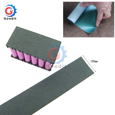 1m 120mm 18650 Battery Insulation Gasket Barley Paper Li-ion Pack Cell Insulating Glue Patch Positive Electrode Insulated Pads ► Photo 1/6