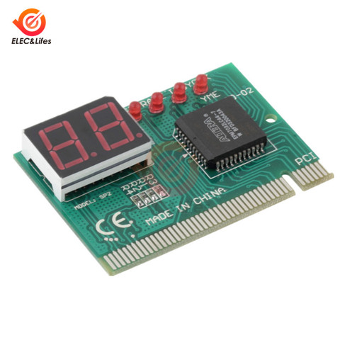 2-Digit 4-Digit Tablet PCI Motherboard Analyzer Diagnostic Tester Post Test Card with LED Digital Display For PC Laptop Desktop ► Photo 1/6