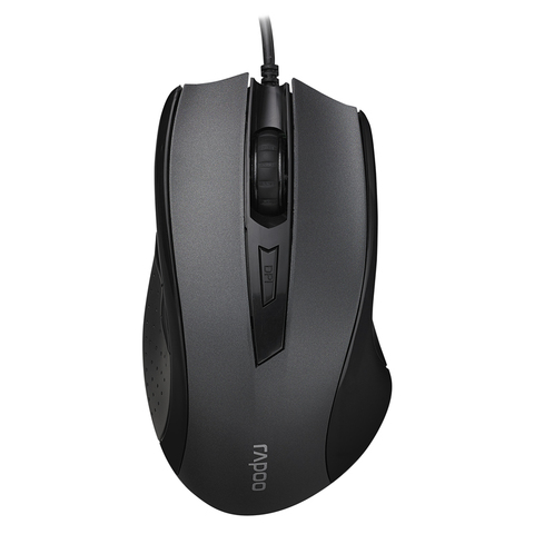 Rapoo N300 Mouse Wired USB for Home & Office Use Business Notebook Desktop Computer Electronic Competition Game Mouse ► Photo 1/5