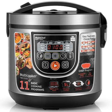 Multicooker Rice Cooker 11 in 1 DIY Functions Soup Stew Porridge 5L Electric Rice Cooker Cooking Pot Food Steamer ForMe FMC5101 ► Photo 1/4