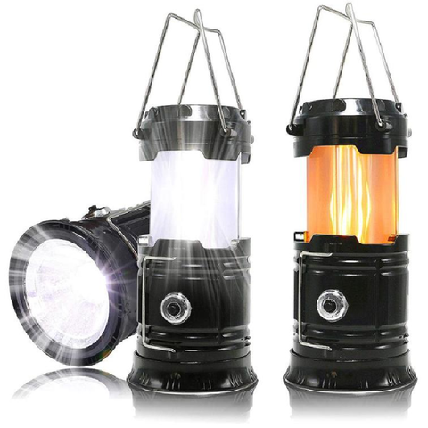 K-STAR Portable Flashlight Camping Outdoor Lantern Tent LED Lantern Retractable Super Bright Emergency Flashlight ► Photo 1/6