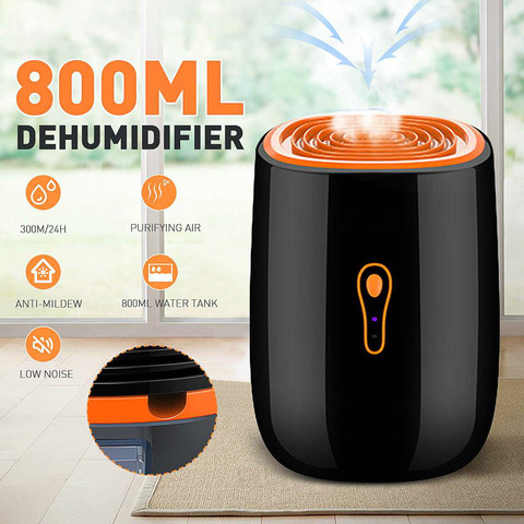 Becornce Dehumidifier 800ML 25W Low Noise Portable dryer Anti-Mildew Purification Portable Cleaning Device Air Dryer Moisture ► Photo 1/6