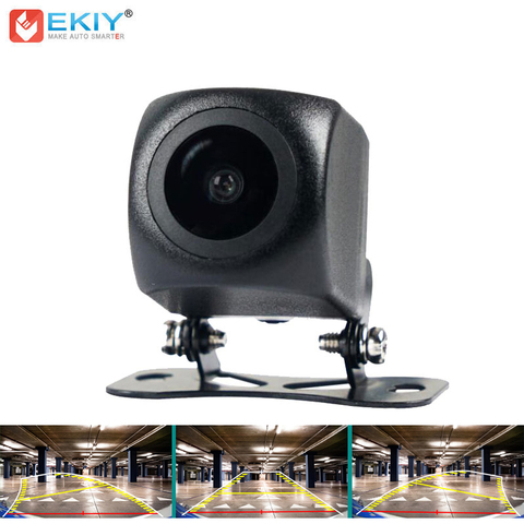 EKIY Universal Night Vision Smart Dynamic Trajectory Parking Line HD Car Rear View Reverse Backup Parking Track Camera ► Photo 1/1